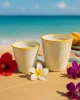 Bougie fleurissante