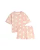 Waffle-textured organic cotton pyjama