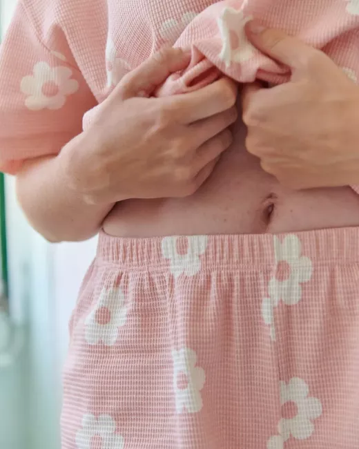 We are Jolies - Pyjama Gaufré en coton bio We are Jolies - Pyjama Gaufré en coton bio