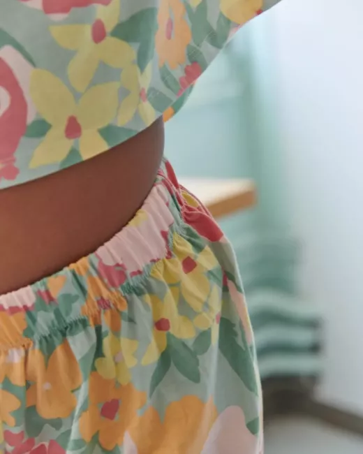 Lang biologisch katoenen pyjama Lang biologisch katoenen pyjama