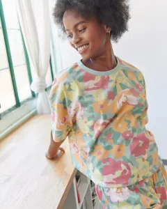 Lang biologisch katoenen pyjama Lang biologisch katoenen pyjama