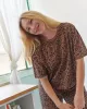 Long organic cotton pajama - Allamanda Vert