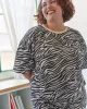We are Jolies - Pyjama long en coton bio - Zèbra