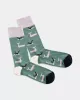 Colourful patterned socks
