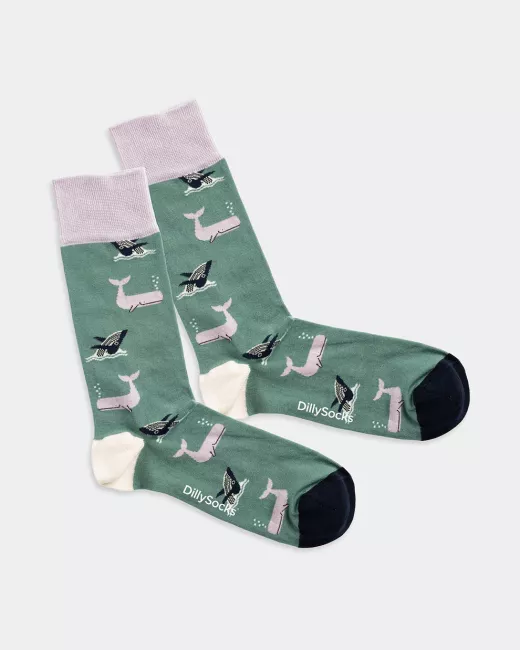 Colourful patterned socks