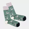 Colourful patterned socks - Whale Party