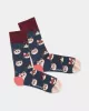 Colourful patterned socks - Whale Party
