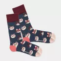 Colourful patterned socks - Sky Kitten