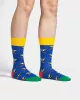 Colourful patterned socks - Mountain Peaks