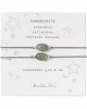 Gemstone Card You & Me Labradorite Silver