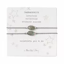 Gemstone Card You & Me Labradorite Silver