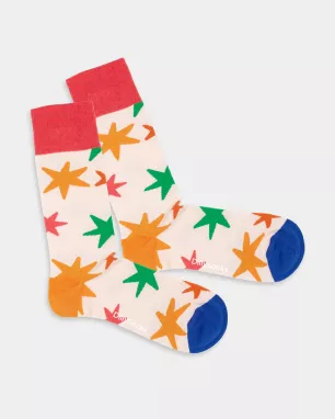 DillySocks - Chaussettes colorées avec motif Star Fusion