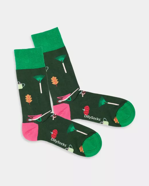 Colourful patterned socks - Fire Patterns
