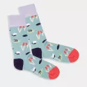 Colourful patterned socks - Froggy Tales