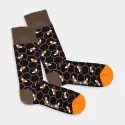 Colourful patterned socks - Bee Haven