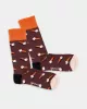 Colourful patterned socks - Bee Haven