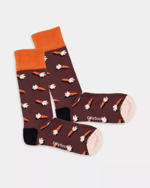 Kleurrijke sokken met motief - Bee Haven