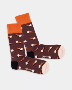 Colourful patterned socks - Crunchy Carrots Colourful patterned socks - Crunchy Carrots