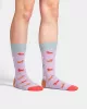Colourful patterned socks - Folded Flights