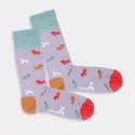 Colourful patterned socks - Puppy Parade