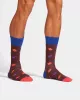 Colourful patterned socks - Magic Mushrooms
