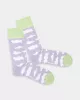 Colourful patterned socks - Golden Leaves