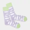 Colourful patterned socks - Cloudy Whispers