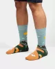 Colourful patterned socks - Cloudy Whispers