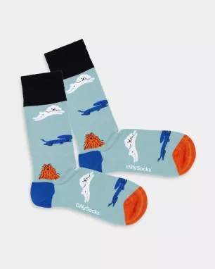 Kleurrijke sokken met motief - Farmer's Finest