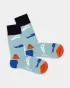 Colourful patterned socks - Pawesome Crew