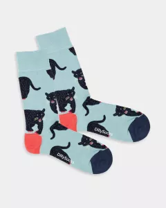 Colourful patterned socks - Midnight Panther