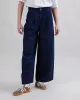 Brava Fabrics - Pantalon large en denim foncé