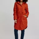 Parka doublée en coton biologique