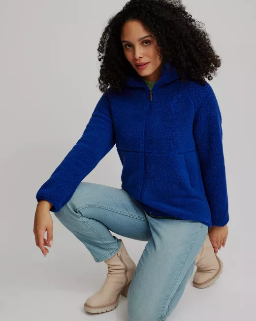 Lined parka in organic cotton.