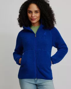 Fleece jacket in recycled material