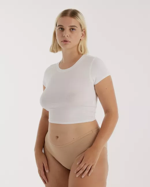 Organic Basics - Culotte classique mi-haute en coton bio