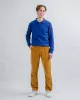 Geplooide broek van corduroy