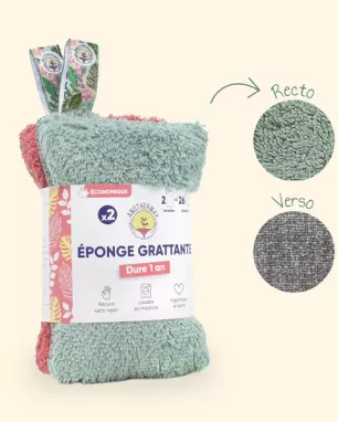 Set of 2 Washable and Reusable Sponges