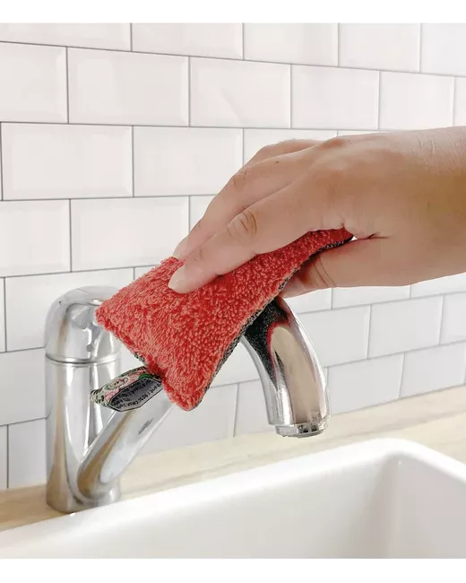 Anotherway - Lot de 2 Éponges grattantes lavables et réutilisables Anotherway - Lot de 2 Éponges grattantes lavables et réutilisables