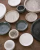 Round White Marble Tray