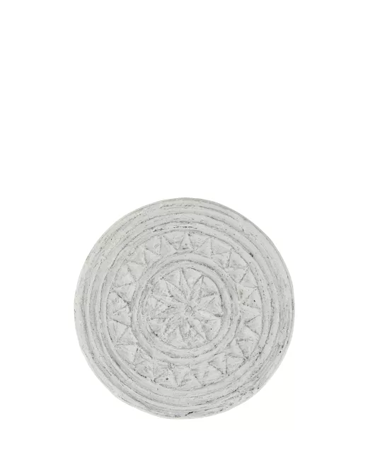 Round Green Marble Tray