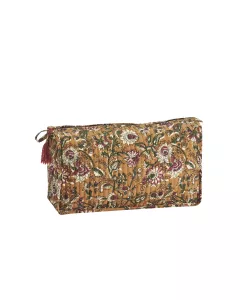 Quilted Cotton Washbag