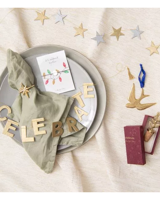 Ensemble de ronds de serviette – Étoile du Nord