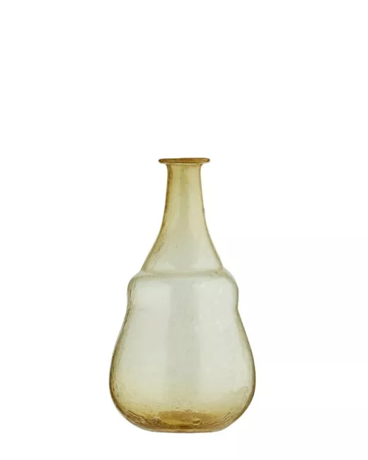 Vaas van gerecycleerd glas