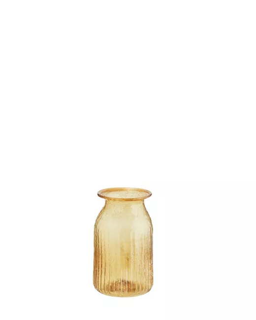 Vaas van gerecycleerd glas
