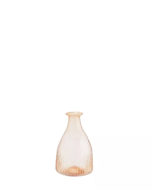 Vaas van gerecycleerd glas