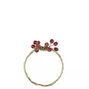 Iron Napkin Ring with Beads