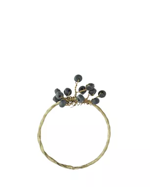 Iron Napkin Ring with Beads Iron Napkin Ring with Beads