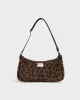 100% recycled half moon crossbody bag