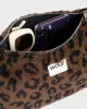 100% recycled half moon crossbody bag
